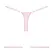 Say It With Garters Lace Thong Pink Adjustable OS Garter Bands