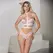 Fantasy Lingerie Venus Scalloped Čipkani Teddy Podesive naramenice Ružičasta M