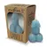 Eden’s Candle Vanilla Aroma Blue 3-inch Decorative Candle 12h Burn