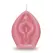 Eden’s Candle Vanilla Scented Decorative Candle Rose 3-inch 12h Burn
