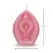 Eden’s Candle Vanilla Scented Decorative Candle Rose 3-inch 12h Burn