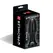 Rimba Ribbed Plug Black - Anatomical PVC Model, 11.4 cm