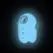 Satisfyer Glowing Ghost Beli - Osvetljeni intimni uređaj, Kompaktni dizajn