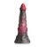 Blush Novelties Hades Silicone Model Medium Black-Red, Suction Base