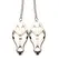 Primal Spiked Clover Podesivi Set Stezaljki za Bradavice, Metal bez Nikla, 30cm Lanac