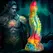 XR Brands Majestic Merman Silicone Fantasy Model, Rainbow, 26 cm