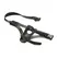 XR Brands Thunder Strap Wand Oprema za Butinu Crna Podesiva Veganska