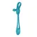Satisfyer Plug and Play 1 Partner Vibrator Plavozeleni Fleksibilni Silikon