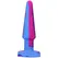 A-Play Groovy Silikonski Analni Čep 12 cm Višebojni - Fleksibilni Suženi Model