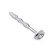 Mystim Jewelled Stainless Steel Plug with Decorative Base 75mm Silver