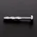 Mystim Jewelled Stainless Steel Plug with Decorative Base 75mm Silver