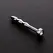 Mystim Jewelled Stainless Steel Plug with Decorative Base 75mm Silver