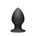 Blush Novelties Rump Rimmer Silicone Plug Medium Black Comfort Base