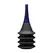 XR Brands CleanStream Velika Harmonika Pumpa za Klistir 500ml Crna