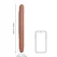 RealRock Slim Dvostrani Model 35.6 cm - Smeđa, Fleksibilan Dizajn
