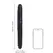 RealRock Slim Dvostrani 14'' Intimni Uređaj Crni Fleksibilan 35.6cm