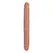 RealRock Slim Dvostrani Intimni Model 30.5 cm - Prirodno Smeđa