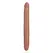 RealRock Slim Dvostrani Intimni Model 30.5 cm - Prirodno Smeđa