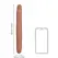 RealRock Slim Dvostrani Intimni Model 30.5 cm - Prirodno Smeđa