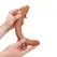 RealRock Slim Dvostrani Intimni Model 30.5 cm - Prirodno Smeđa