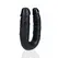 RealRock U-Oblik Intimni Duo Model 12.7 cm Crni Fleksibilan Dizajn
