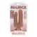 RealRock Double Trouble Intimni Model 12.7/15.2 cm Smeđa