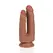 RealRock Double Trouble Intimni Model 12.7/15.2 cm Smeđa