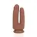 RealRock Double Trouble Intimni Model 12.7/15.2 cm Smeđa