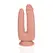 RealRock Double Trouble Model 5/6 - Dual-Ended Intimate Device, Flesh, 12.7/15.2 cm