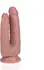 RealRock Double Trouble Model 5/6 - Dual-Ended Intimate Device, Flesh, 12.7/15.2 cm