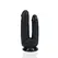 RealRock Double Trouble 5/6 Crni - Dvostrani Silikonski Model 12.7/15.2 cm