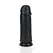 RealRock Extra Thick Model 25.4 cm Black - Anatomically Straight Design