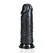 RealRock Extra Thick Straight Intimate Device 20.3 cm Black