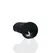 RealRock Extra Thick Straight Intimate Device 20.3 cm Black