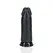 RealRock Extra Thick Straight Intimate Device 20.3 cm Black