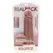 RealRock Extra Thick 10'' Tan Model with Suction Cup & Harness Base