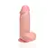 RealRock Ekstra Debeo 20.3 cm Anatomski Model sa Usisnom Bazom - Boja Kože