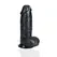 RealRock Ekstra Debeo Crni 20.3 cm Anatomski Model sa Usisnom Bazom