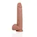 RealRock Ekstra Veliki Ravni Model sa Bazom 33 cm - Tan