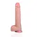 RealRock 33 cm Ekstra Veliki Anatomski Model sa Usisnom Bazom - Boja Kože