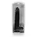 RealRock Black 33cm Anatomical Model with Base and Detailed Structure