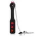 Ouch! Hearts Paddle & Metal Plug Set Black - Dizajn sa lancima