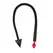 Sinner Gear Silicone intimni čep sa đavoljim repom Crna 38 cm