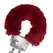 EasyToys Furry Adjustable Metal Handcuffs Red Soft Plush Finish