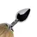 EasyToys Fox Tail Plug Brown - Metal Intimate Accessory with Fluffy Tail