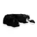 Sinner Gear Fox Tail Intimate Plug Metal Black - Fluffy Accessory