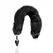 Sinner Gear Fox Tail Intimate Plug Metal Black - Fluffy Accessory
