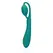 Loveline Bead-Enhanced Blue Grass G-Spot Precizni Vibrator