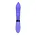 Loveline silikonski šiljasti vibrator za dualnu stimulaciju, roze, 20 cm
