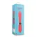 Loveline Salsa silikonski glatki vibrator, elegantan dizajn, roze, 18 cm